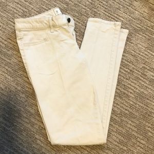 Hollister Off-White Khaki Pants